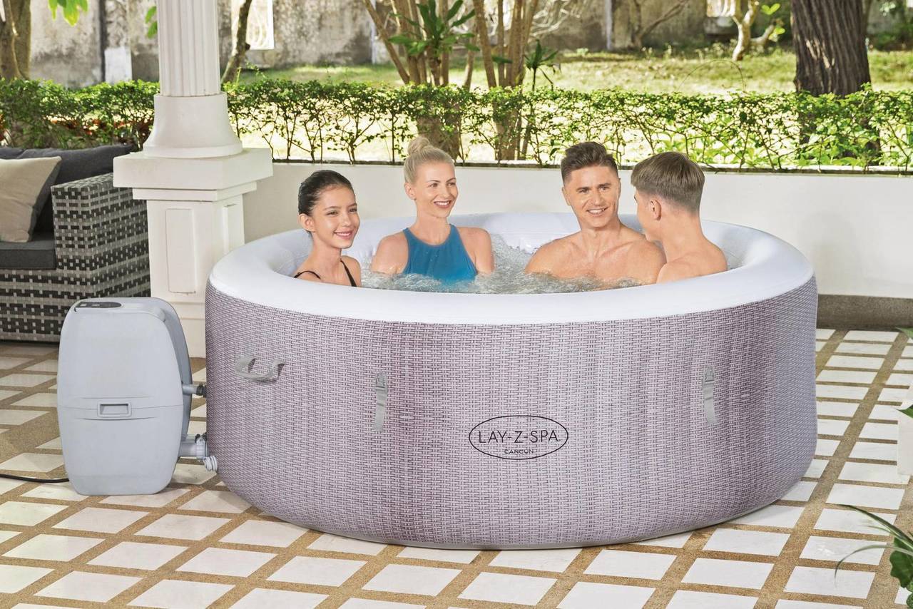 Bestway Whirlpool Lay Z Spa Cancun AirJet, rund 180 x 66 cm 60003_21 Bestway Whirlpool Lay Z Spa Cancun AirJet, rund 180 x 66 cm 60003_21