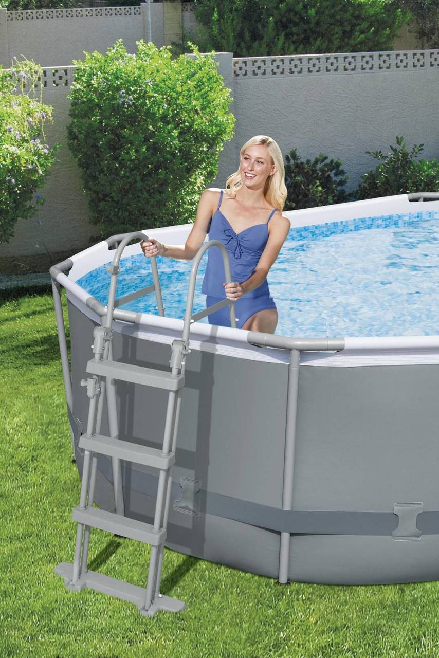 Power Steel Komplett-Set mit Filterpumpe 488 x 305 x 107 cm 56448_22 Power Steel Komplett-Set mit Filterpumpe 488 x 305 x 107 cm 56448_22