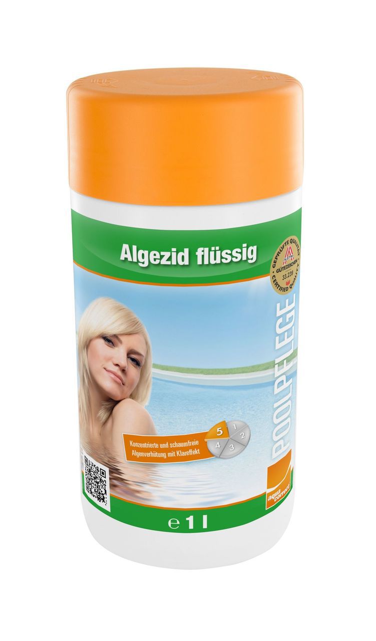 Algezid Pool flüssig, Algenvernichter, Wasserpflege Algezid_flüssig_M