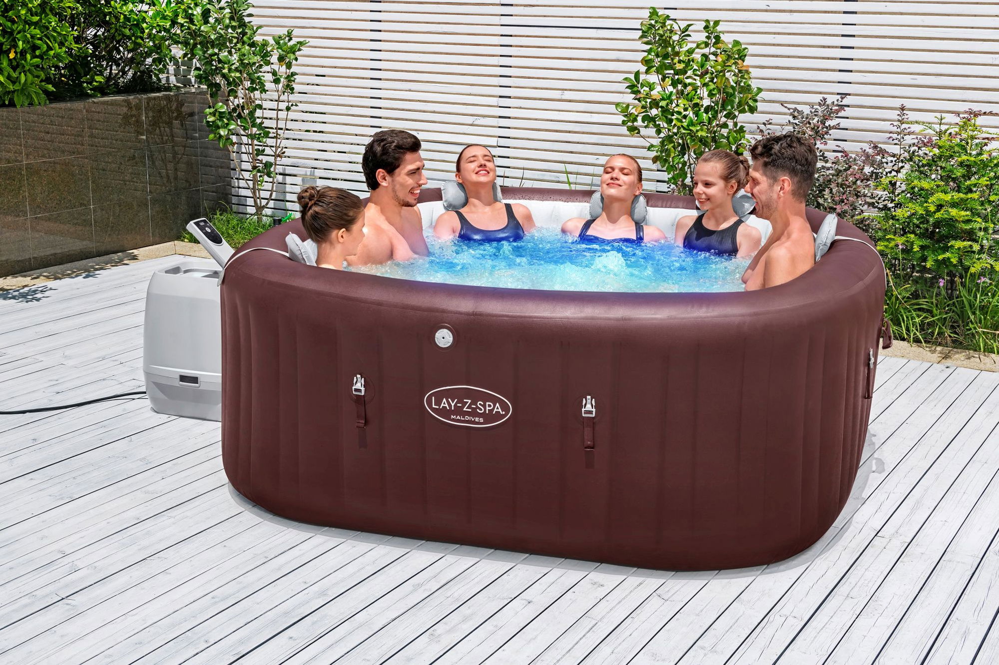 Bestway LAY-Z-SPA Maldives HydroJet Pro Whirlpool 7 Personen Bestway LAY-Z-SPA Maldives HydroJet Pro Whirlpool 7 Personen