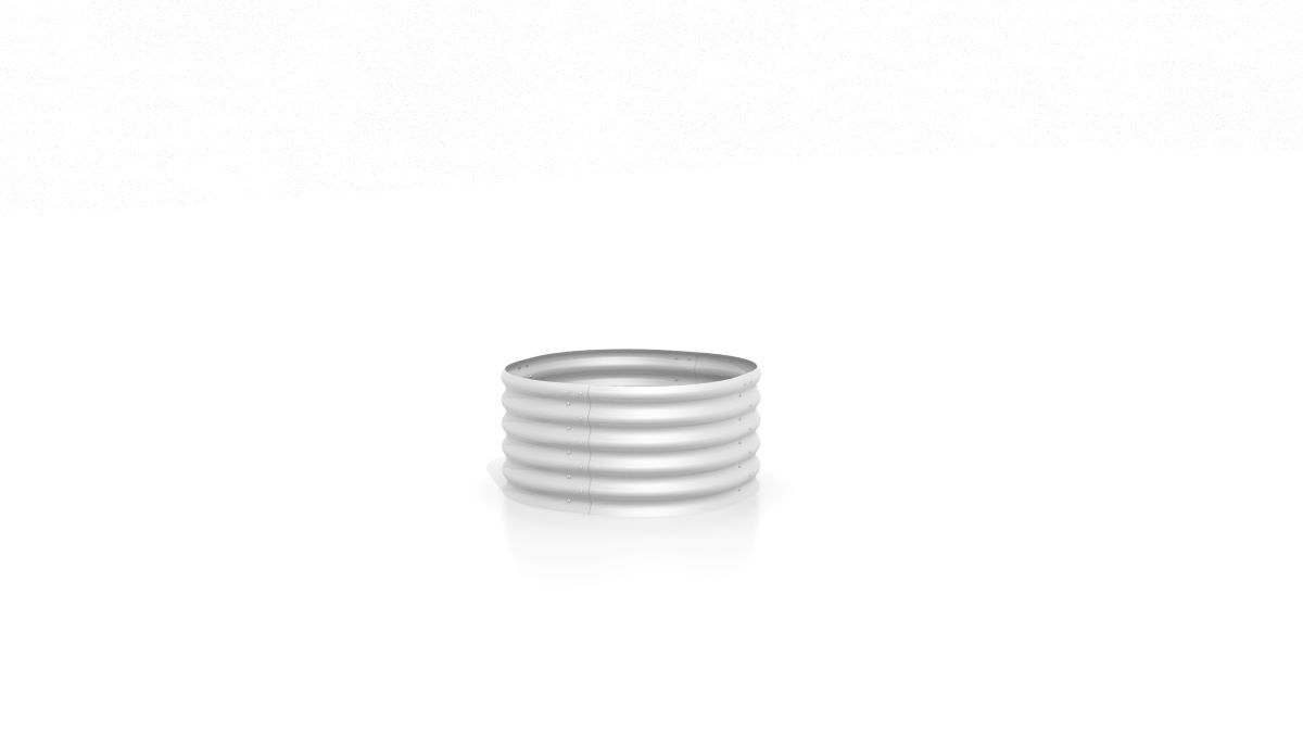 Hochbeet VITA rund, Metall, Gemüsebeet, Metallhochbeet