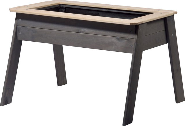 Kinderhochbeet aus Holz, Pflanzkasten mit breiter Ablage DO-58520FSC Kinderhochbeet aus Holz, Pflanzkasten mit breiter Ablage DO-58520FSC