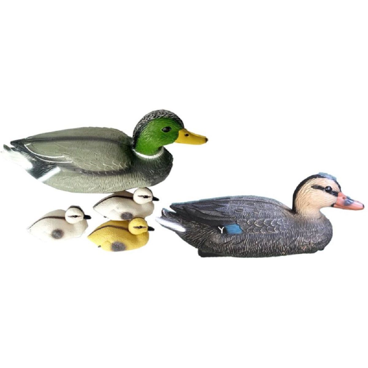 Schwimmenten-Familie für Teich, Deko-Enten HI-507144 Schwimmenten-Familie für Teich, Deko-Enten HI-507144