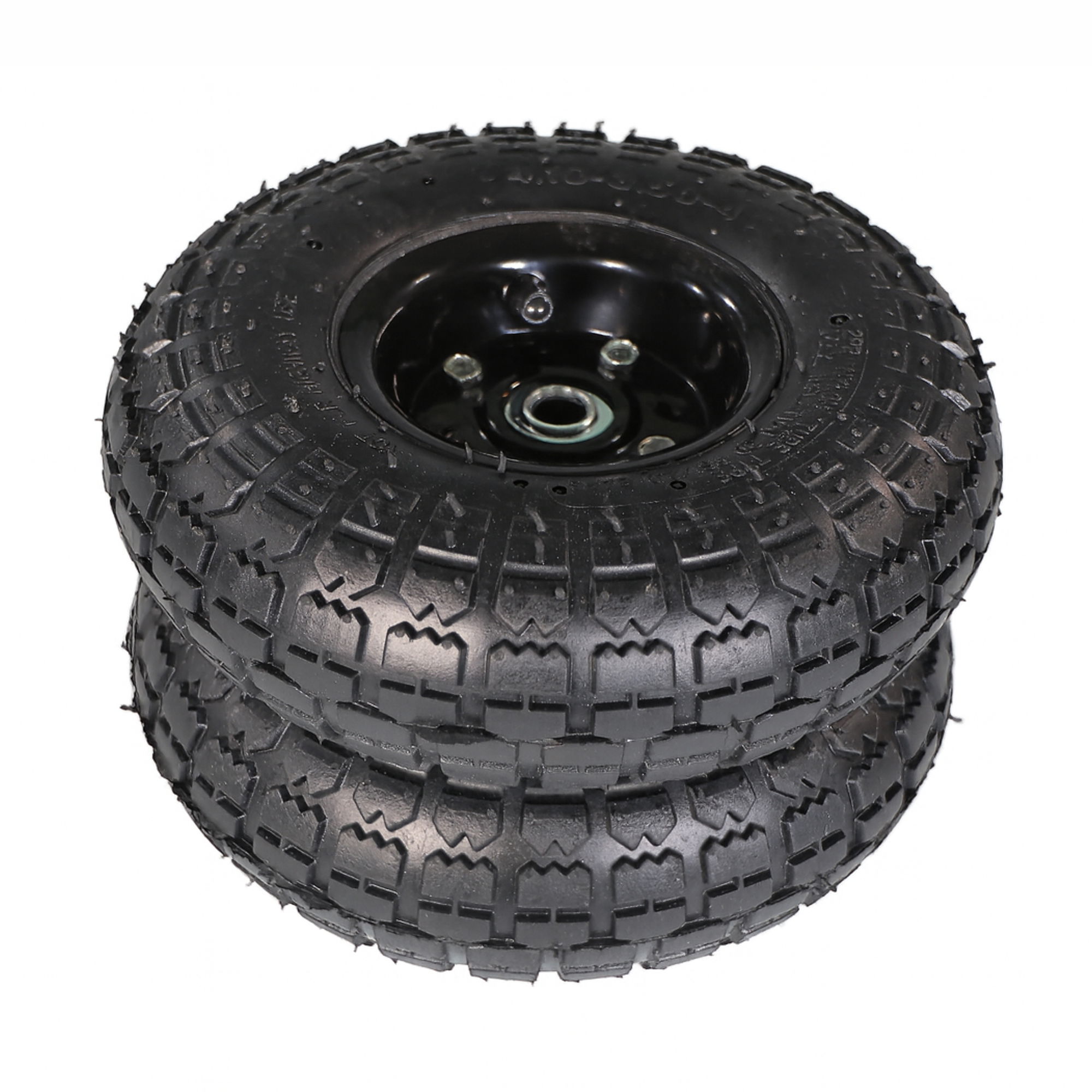 Luftreifen Bollerwagen 4.10/3.50-4, 16 mm Achse, 200 kg 2er-Set