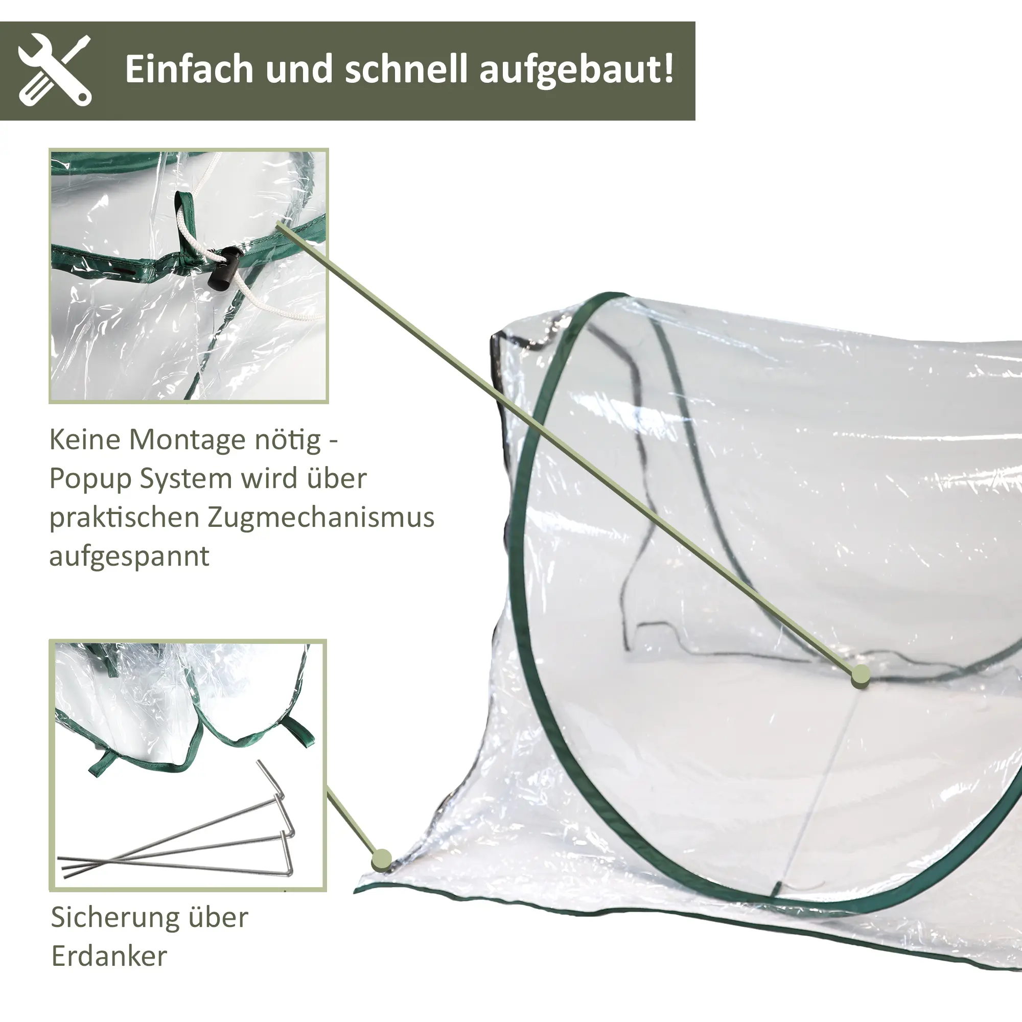 Folientunnel aus transparenter PVC-Folie, modular erweiterbarer Pflanztunnel Folientunnel_aus_transparenter_PV-Folie_M