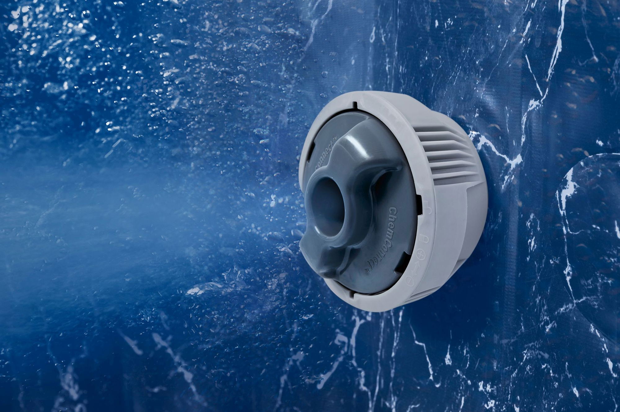 Bestway LAY-Z-SPA Carrara AirJet Whirlpool 6 Personen Ø 170 x 65 cm Bestway LAY-Z-SPA Carrara AirJet Whirlpool 6 Personen Ø 170 x 65 cm