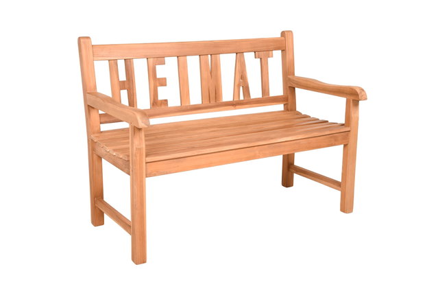Bank HEIMAT 2-Sitzer aus Teakholz für Garten und Terrasse natur Bank HEIMAT 2-Sitzer aus Teakholz für Garten und Terrasse natur