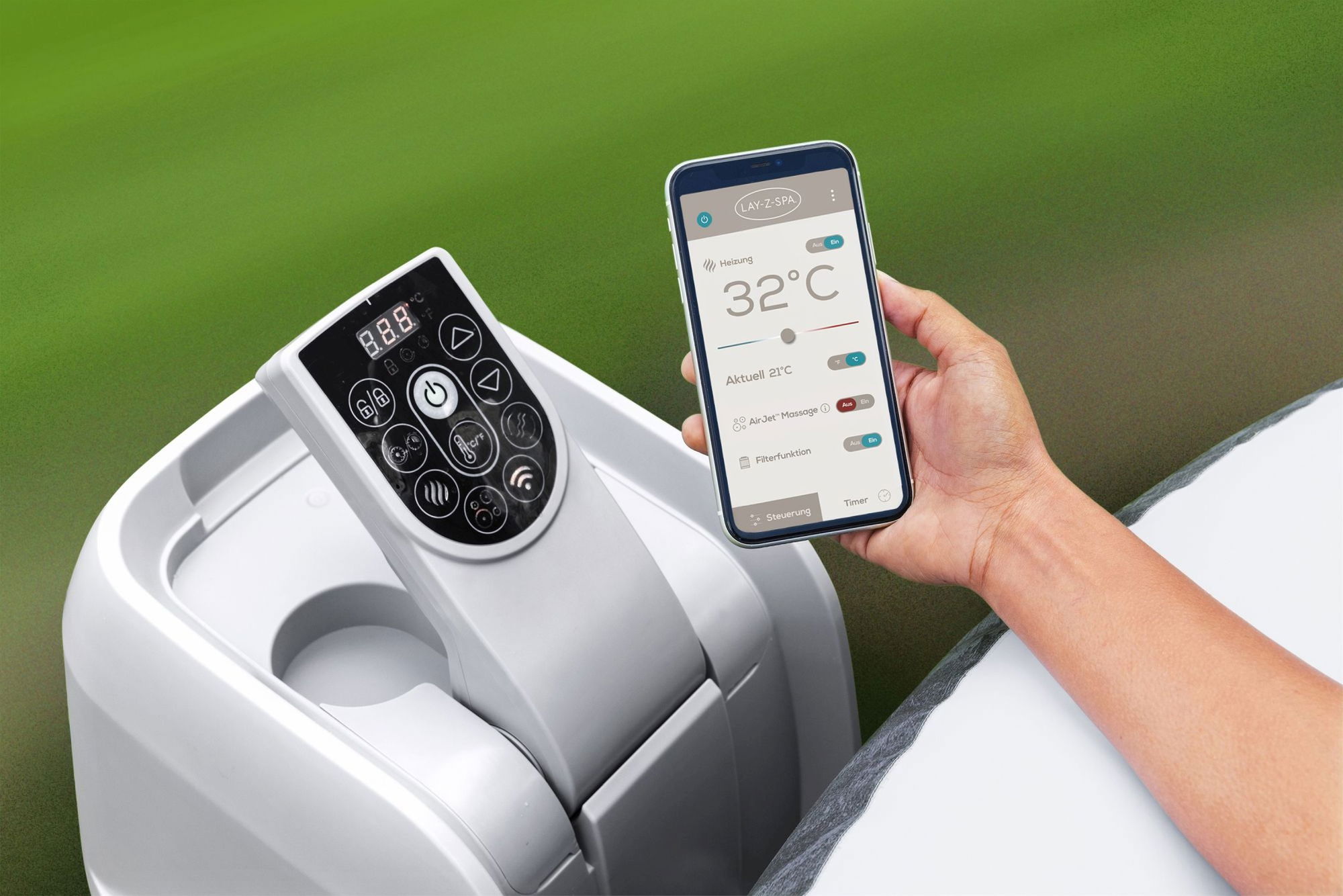 Bestway LAY-Z-SPA San Francisco HydroJet Pro Whirlpool 7 Personen Bestway LAY-Z-SPA San Francisco HydroJet Pro Whirlpool 7 Personen