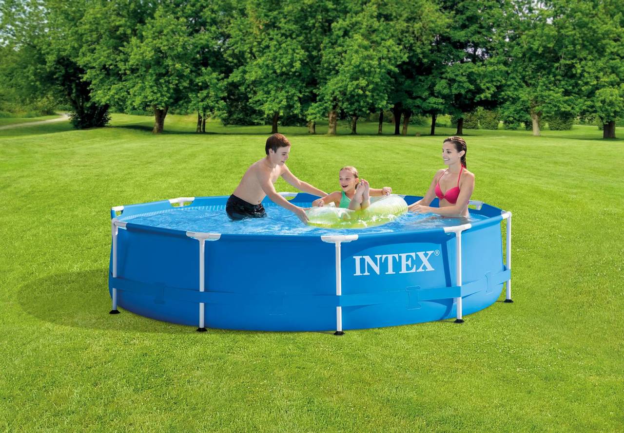 Intex Metal Frame Pool Ø306 x 76 cm IN-128200NP