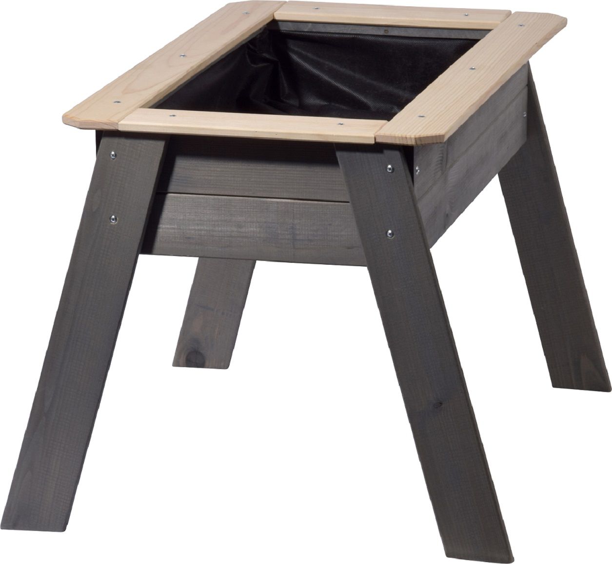 Kinderhochbeet aus Holz, Pflanzkasten mit breiter Ablage DO-58520FSC Kinderhochbeet aus Holz, Pflanzkasten mit breiter Ablage DO-58520FSC