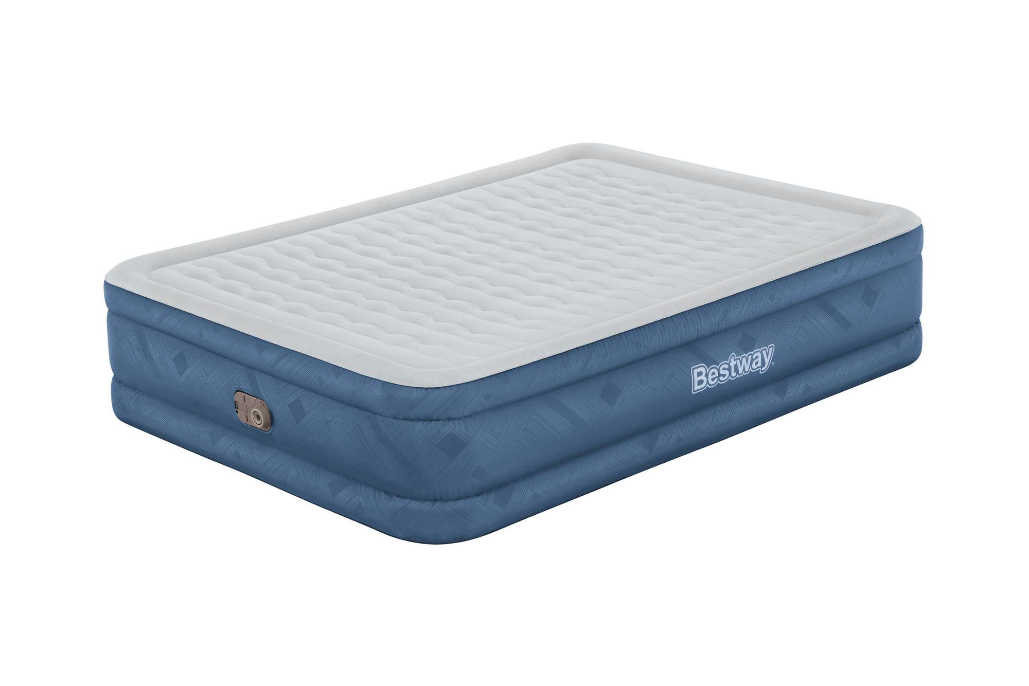 Fortech Doppelluftbett Snugable Top 203 x 152 x 46 cm mit Elektropumpe 69075_24