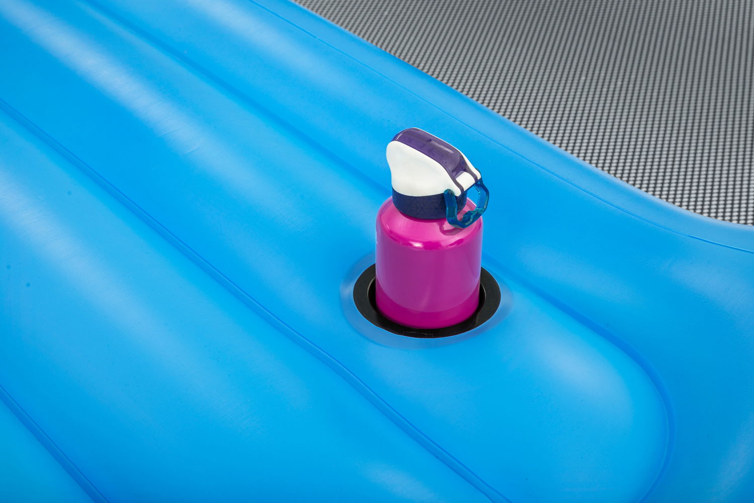 Badeinsel Summer Slide mit Wasserrutsche 376 x 311 cm 43728_24