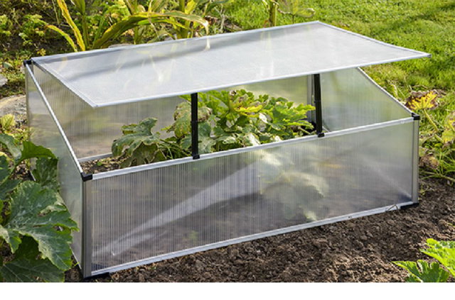 Frühbeet Aluminium 100x60x40 cm, Stecksystem HH-94146 Frühbeet Aluminium 100x60x40 cm, Stecksystem HH-94146