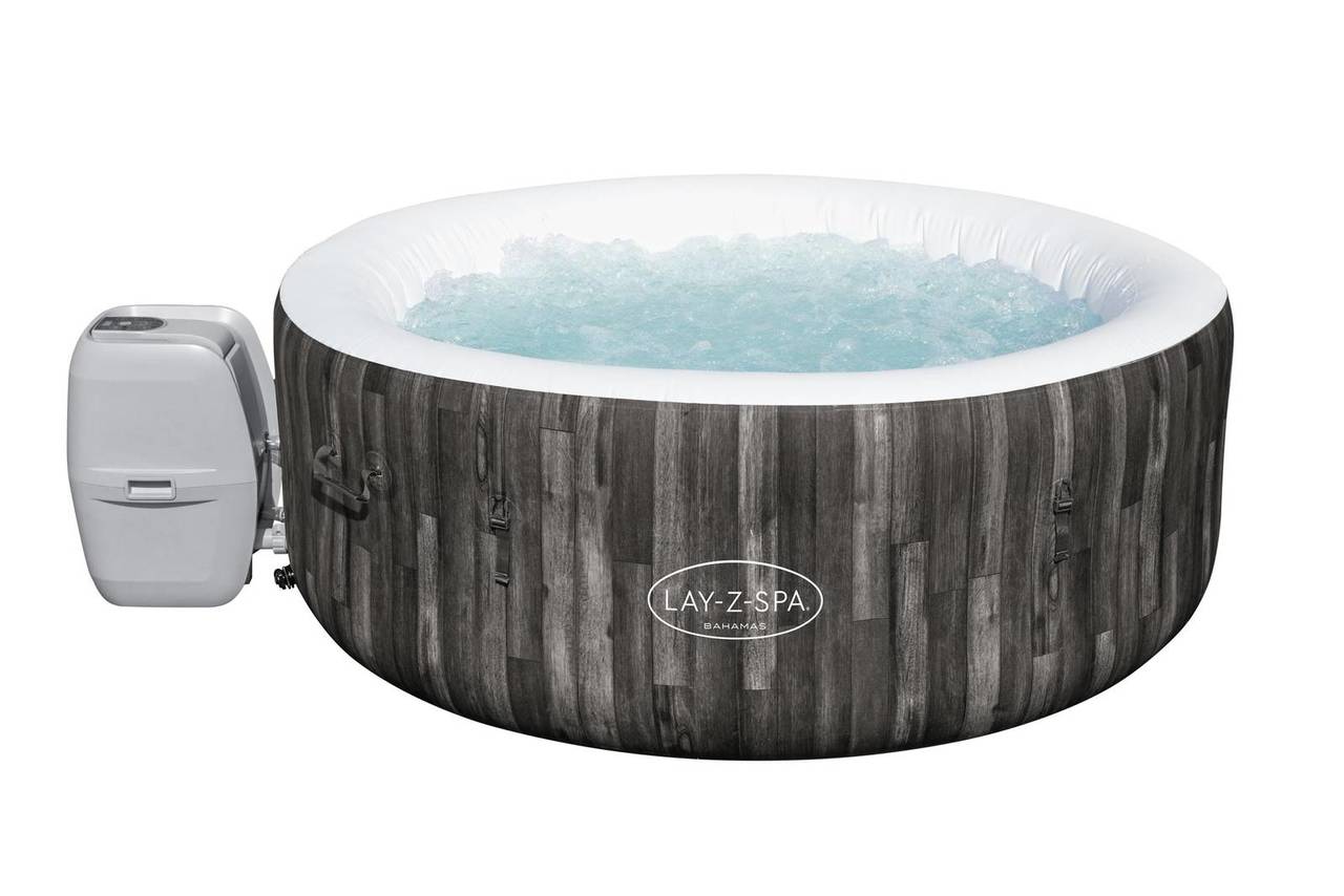 LAY-Z-SPA Bahamas AirJet Whirlpool, 180 x 66 cm, Holz-Optik 60005_22
