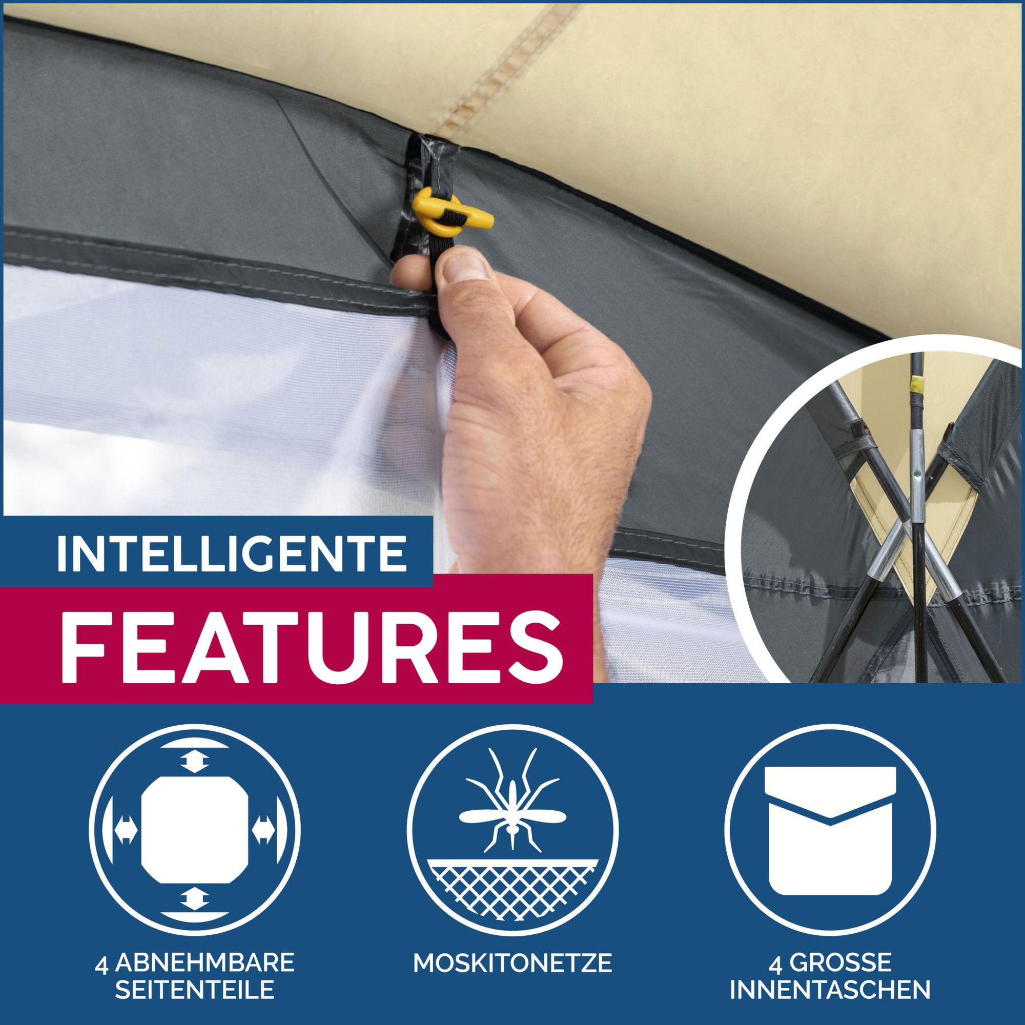 LAY-Z-SPA Pavillon für Whirlpool und Pool