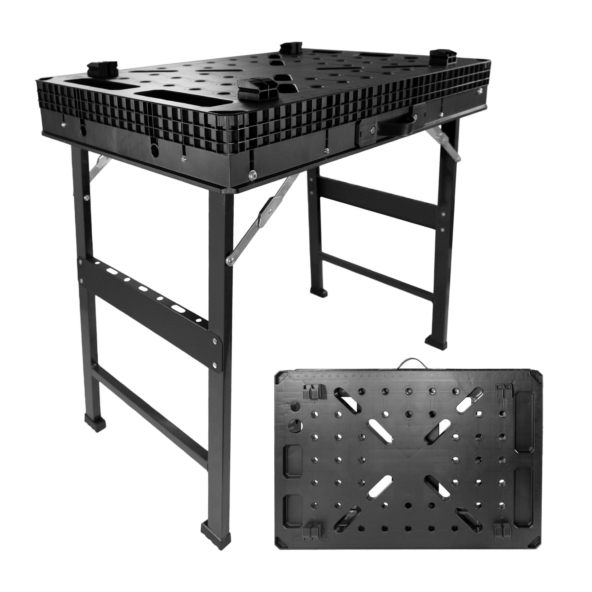 Werkbank klappbar - mobiler Spanntisch, Arbeitstisch bis 454 kg Werkbank klappbar - mobiler Spanntisch, Arbeitstisch bis 454 kg