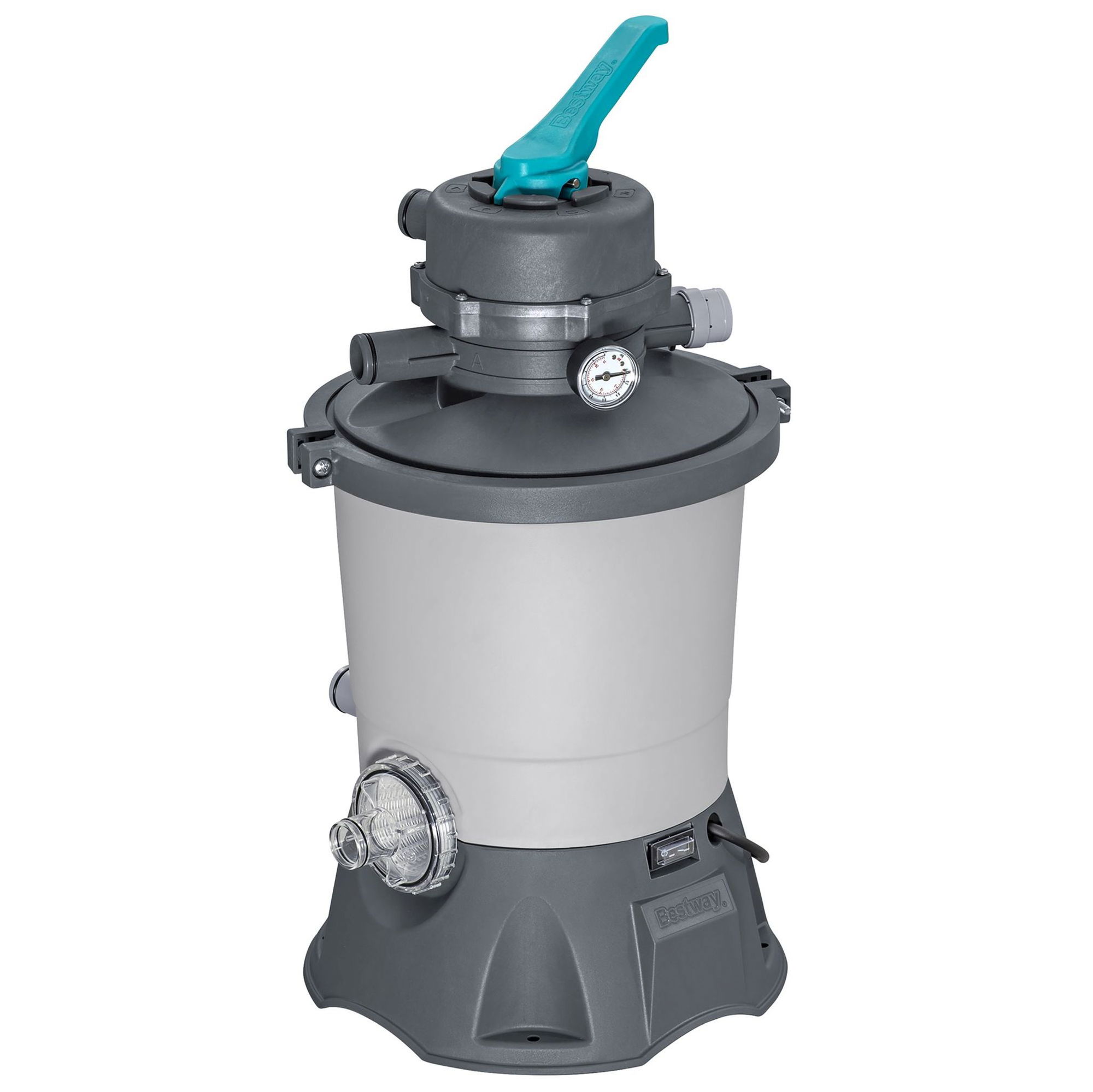 Bestway Sandfilteranlage 3.596 lh 85 W für Pools 1.100–16.600 l