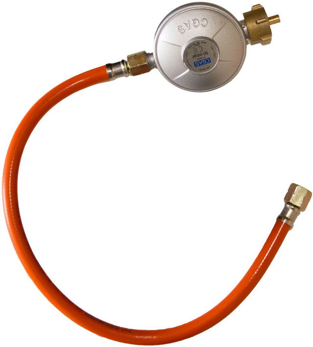 Druckminderer mit Schlauch für Gasheizer, Druckregler für Gasheizer ZY018 Druckminderer mit Schlauch für Gasheizer, Druckregler für Gasheizer ZY018