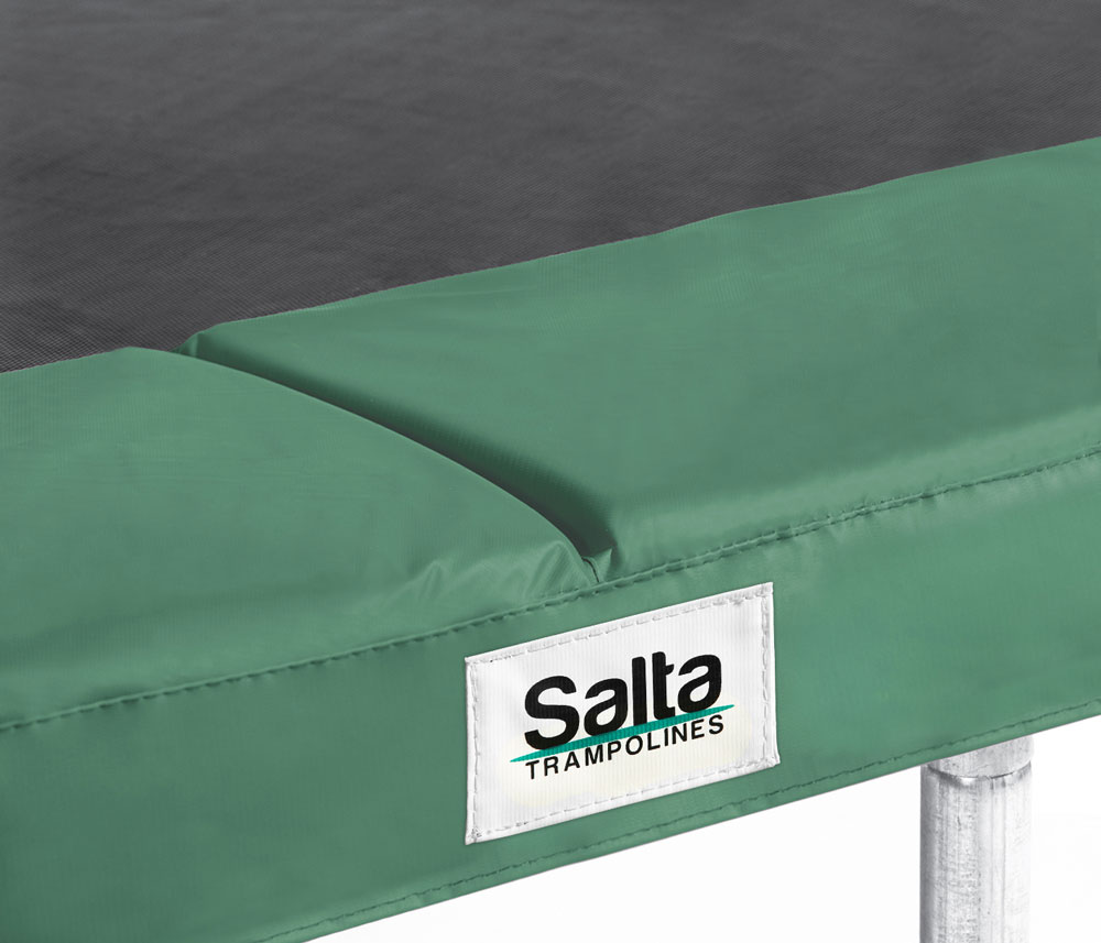 Salta Schutzrand für Trampolin rechteckig, Randabdeckung grün