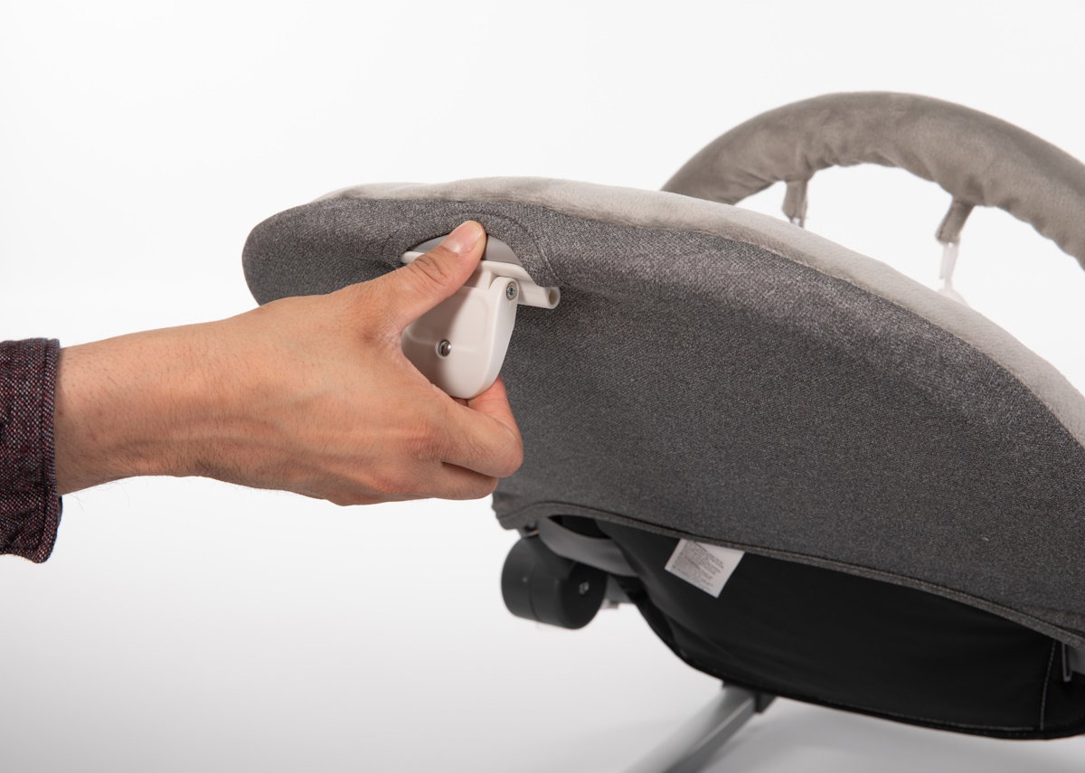 babywippe vibration musik Babywippe B-Rocker grau, Babyschaukel mit Musik, Vibration und Spielebogen