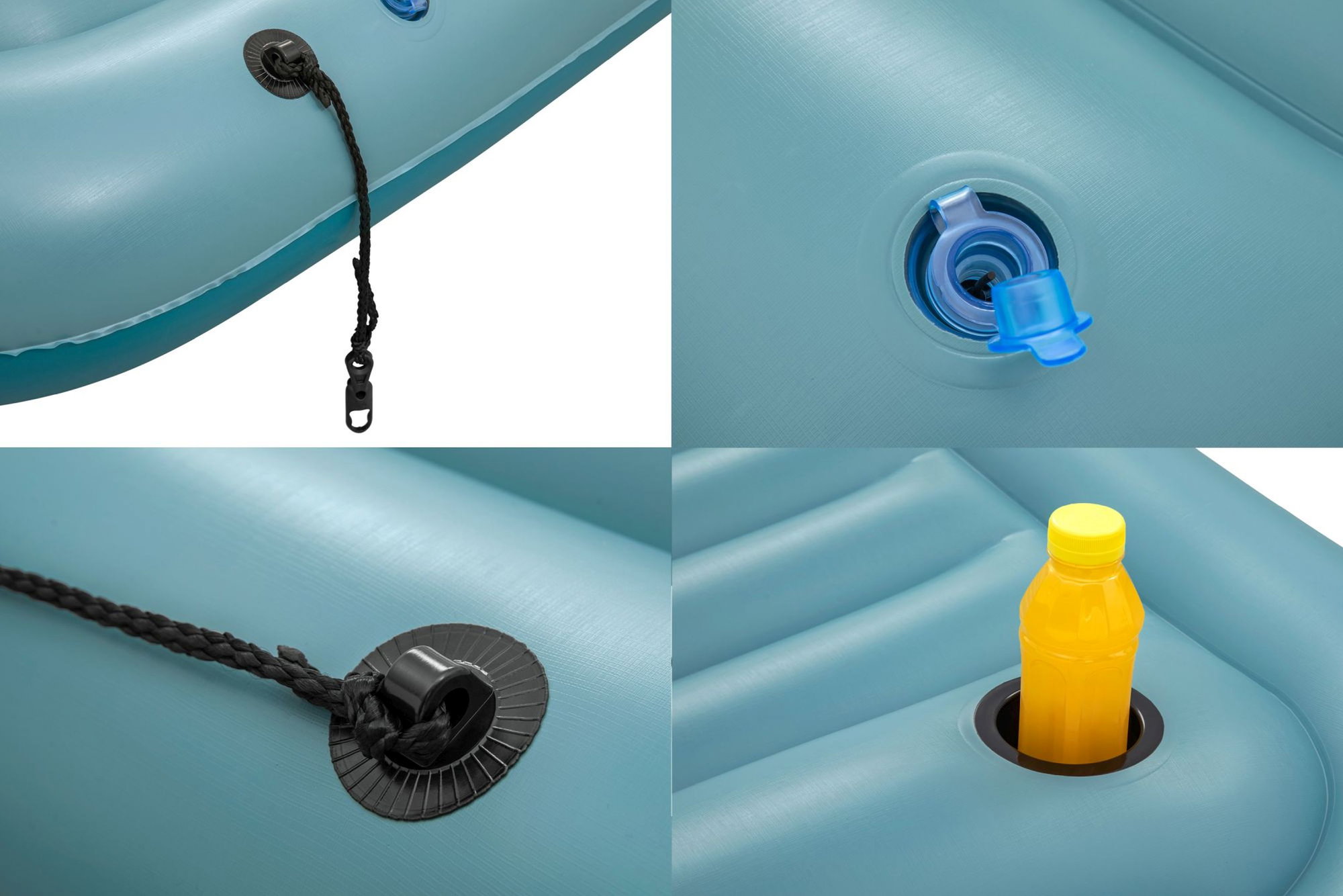 Bestway Hydro Force Plattform Sun Soaker 290 x 191 cm, 4 Personen