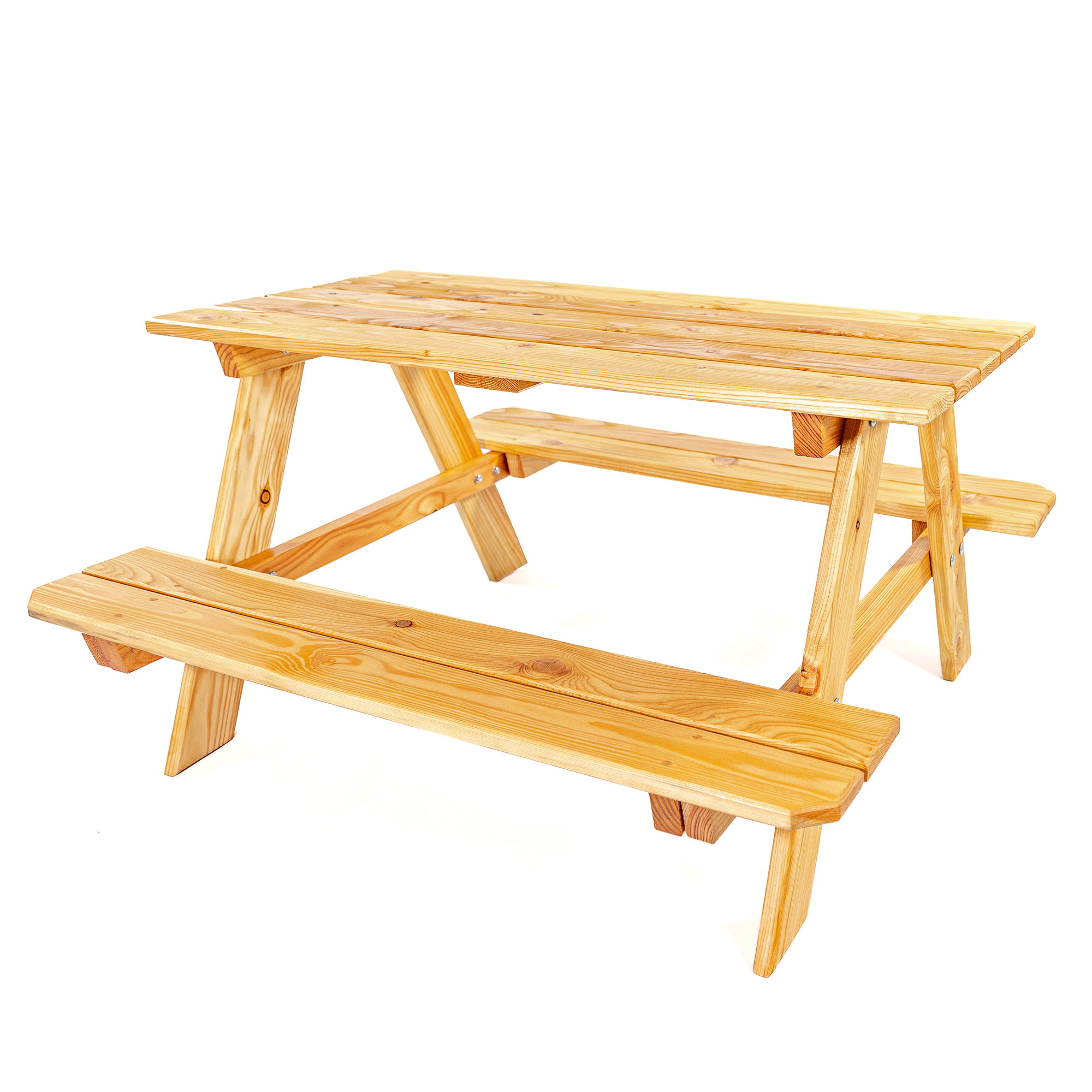 Picknicktisch Kinder aus Lärchenholz Kindersitzgruppe Outdoor