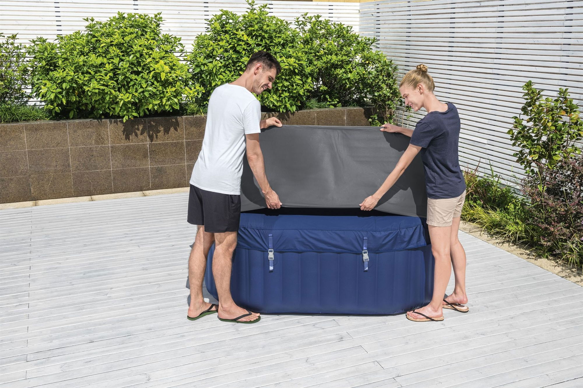 LAY-Z-SPA Abdeckung EnergySense Plus Thermo 180 x 180 x 71 cm LAY-Z-SPA Abdeckung EnergySense Plus Thermo 180 x 180 x 71 cm