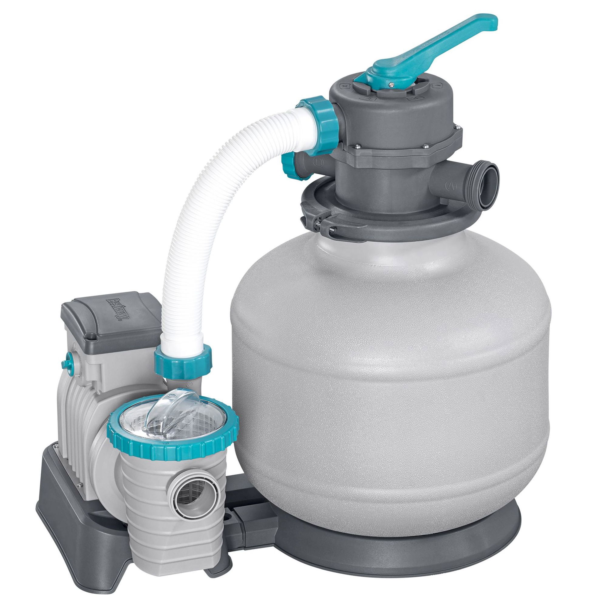 Sandfilteranlage mit Zeitschaltuhr 6.056 lh für große Pools