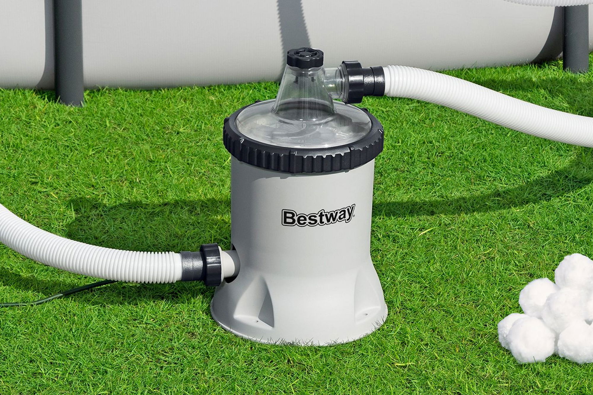 Bestway Polysphere Filterpumpe 5.678 lh, 110 W für Aufstellpools Bestway Polysphere Filterpumpe 5.678 lh, 110 W für Aufstellpools
