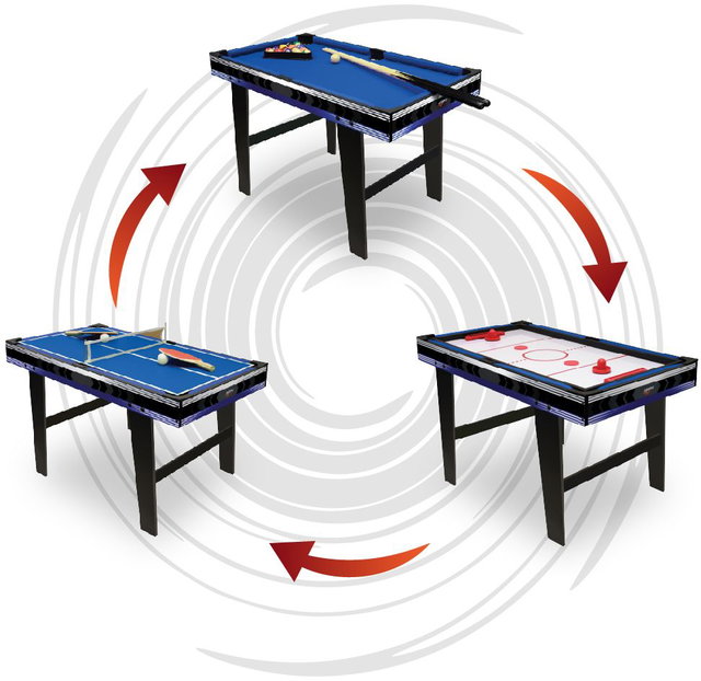 Multifunktionstisch GALAXY-XT, 3in1 Multifunktionstisch mit 3 Spielen CC-06225 Multifunktionstisch GALAXY-XT, 3in1 Multifunktionstisch mit 3 Spielen CC-06225
