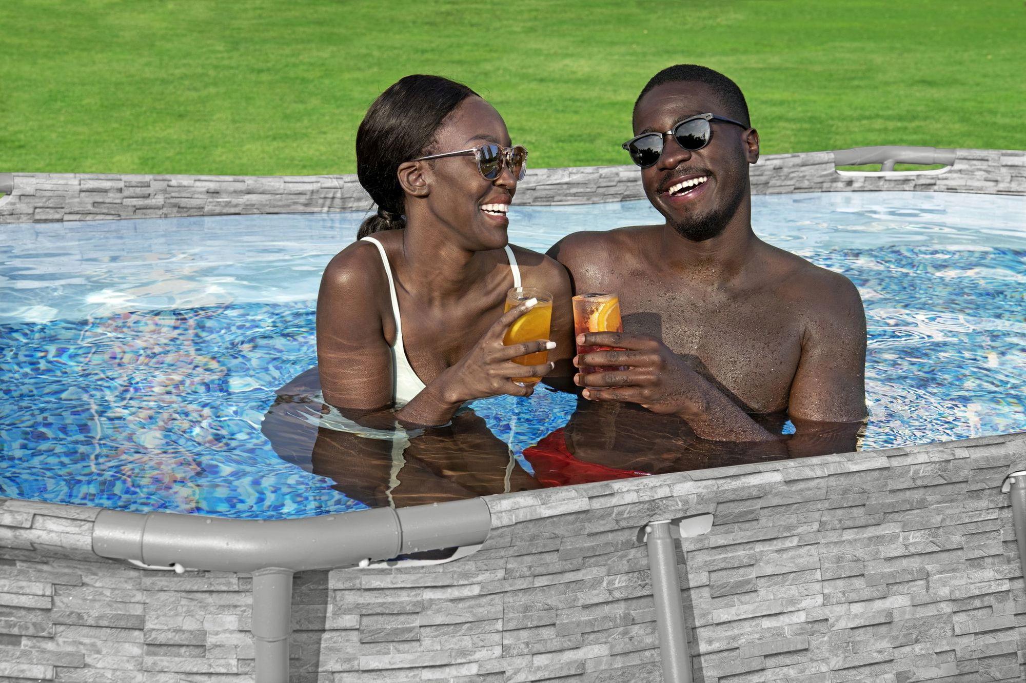 Bestway Steel Pro MAX Splashview Frame Pool Set 427 x 250 x 100 cm