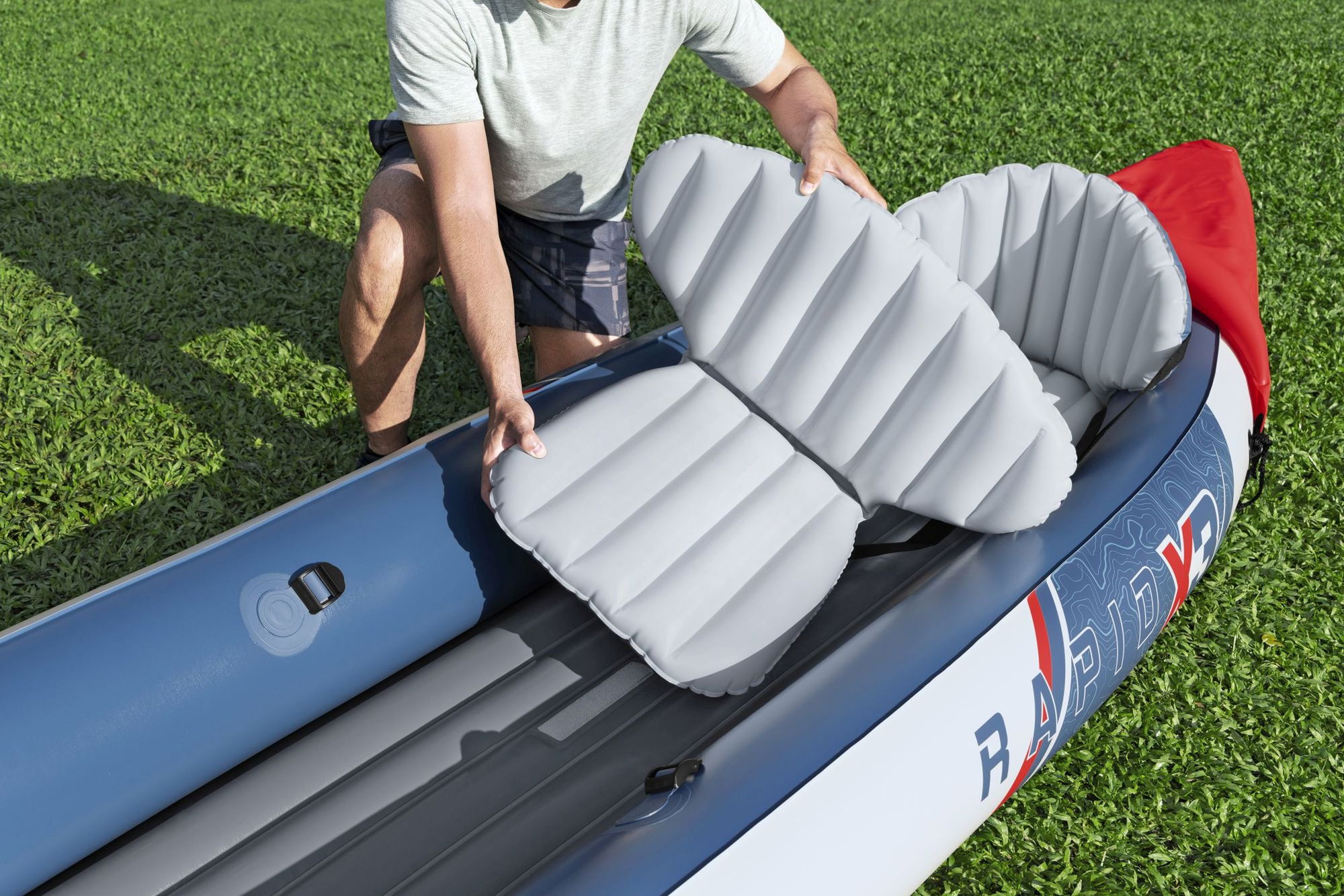 Bestway Hydro Force Kajak-Set Rapid X3 für 3 Personen 381 x 100 cm