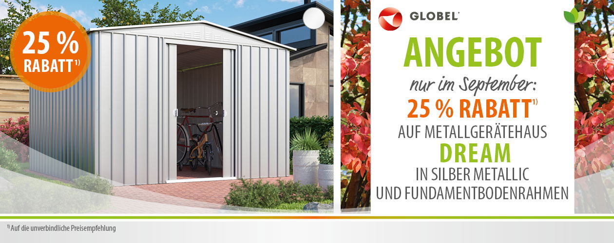 Angebot Metallgerätehaus Dream
