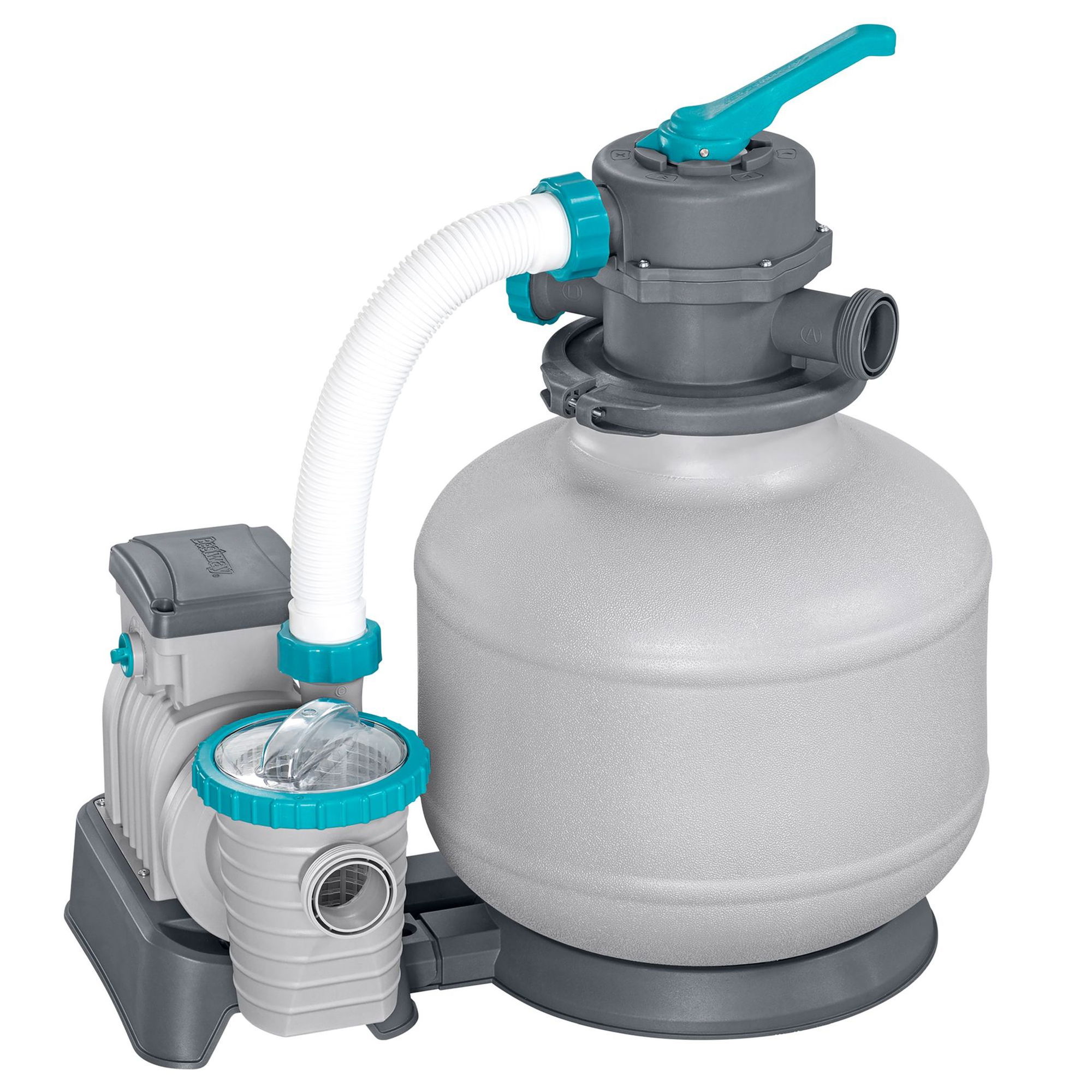 Sandfilteranlage mit Zeitschaltuhr 11.355 lh für große Pools