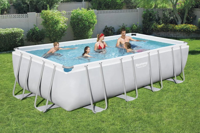 pool-001 Aufstellpool für den Garten – erfrischender Badespaß im Sommer