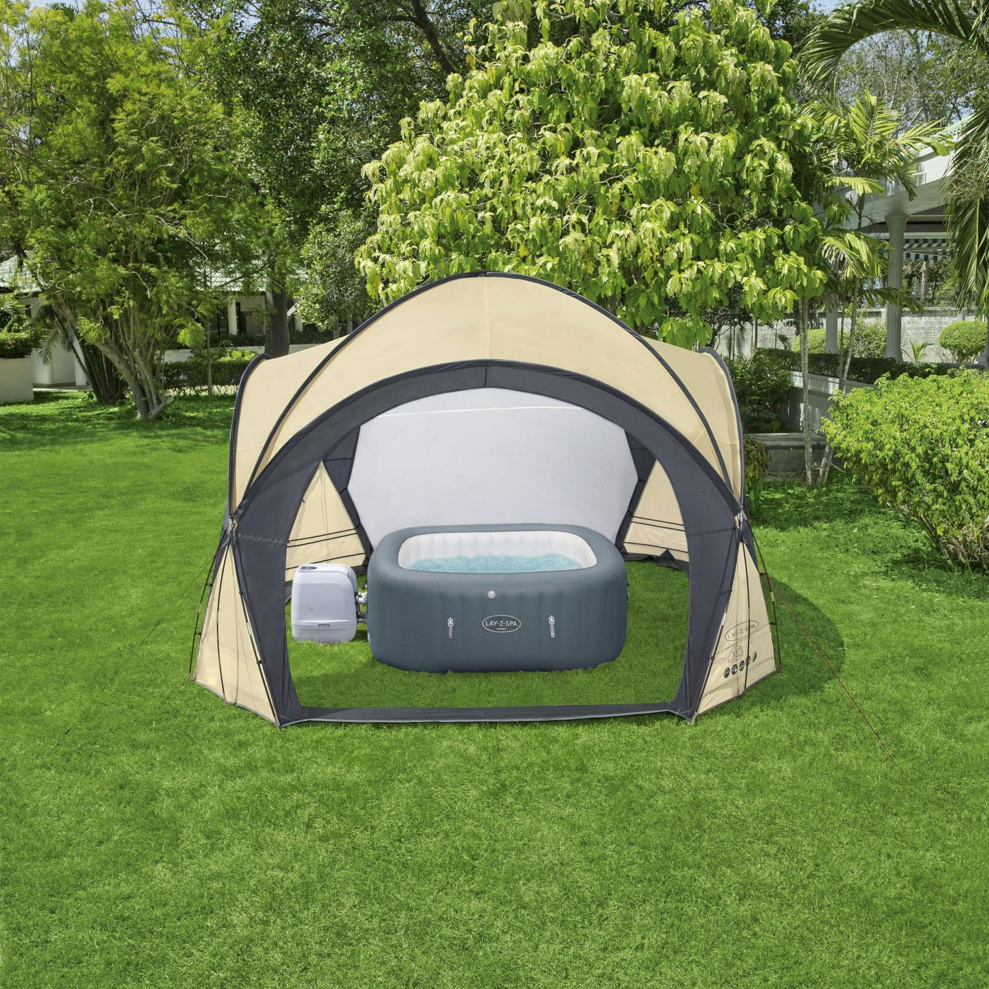 LAY-Z-SPA Pavillon für Whirlpool und Pool