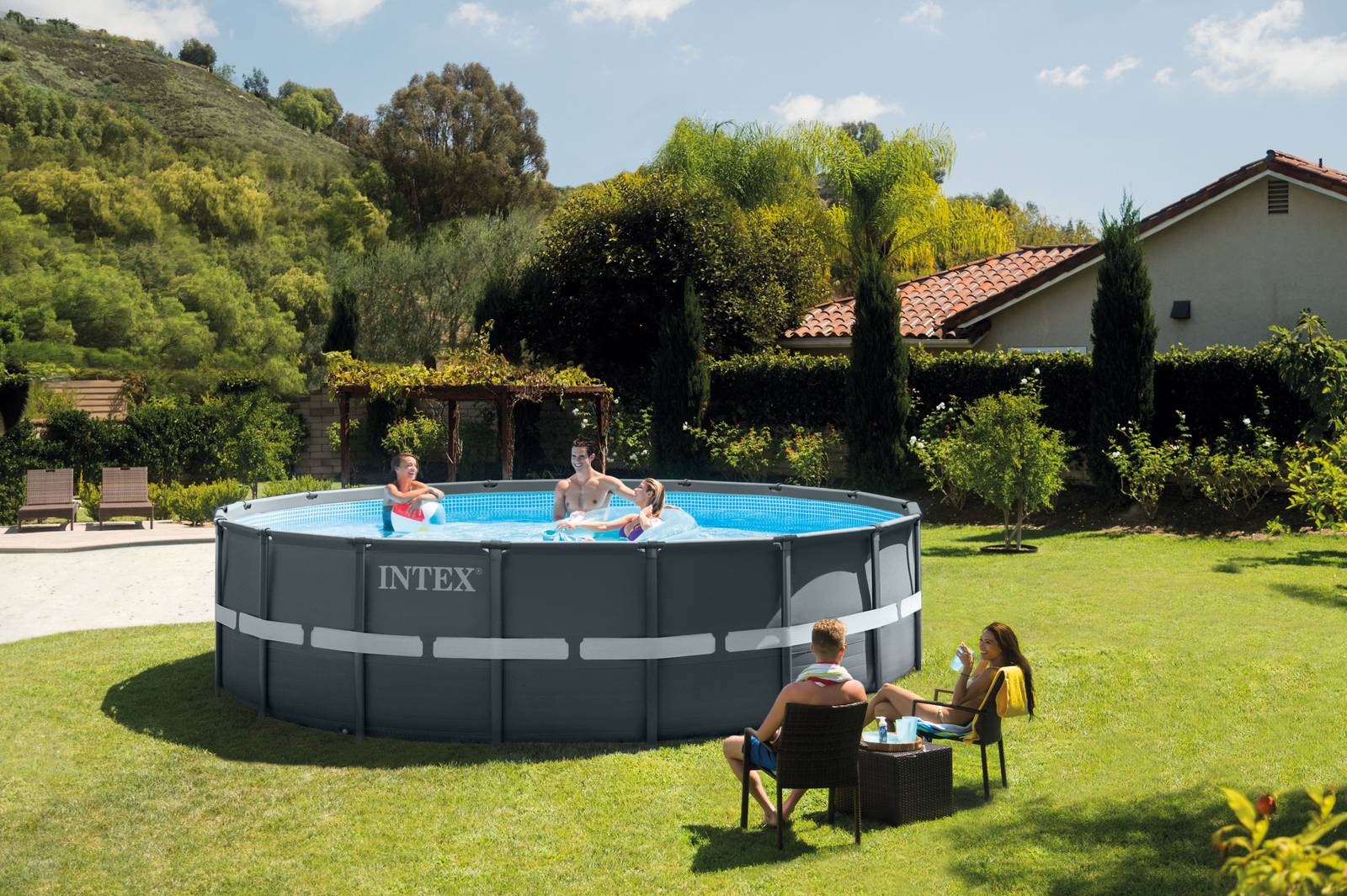 Intex Frame Pool Set Ultra Rondo XTR Ø 549 x 132 cm IN-126330GN