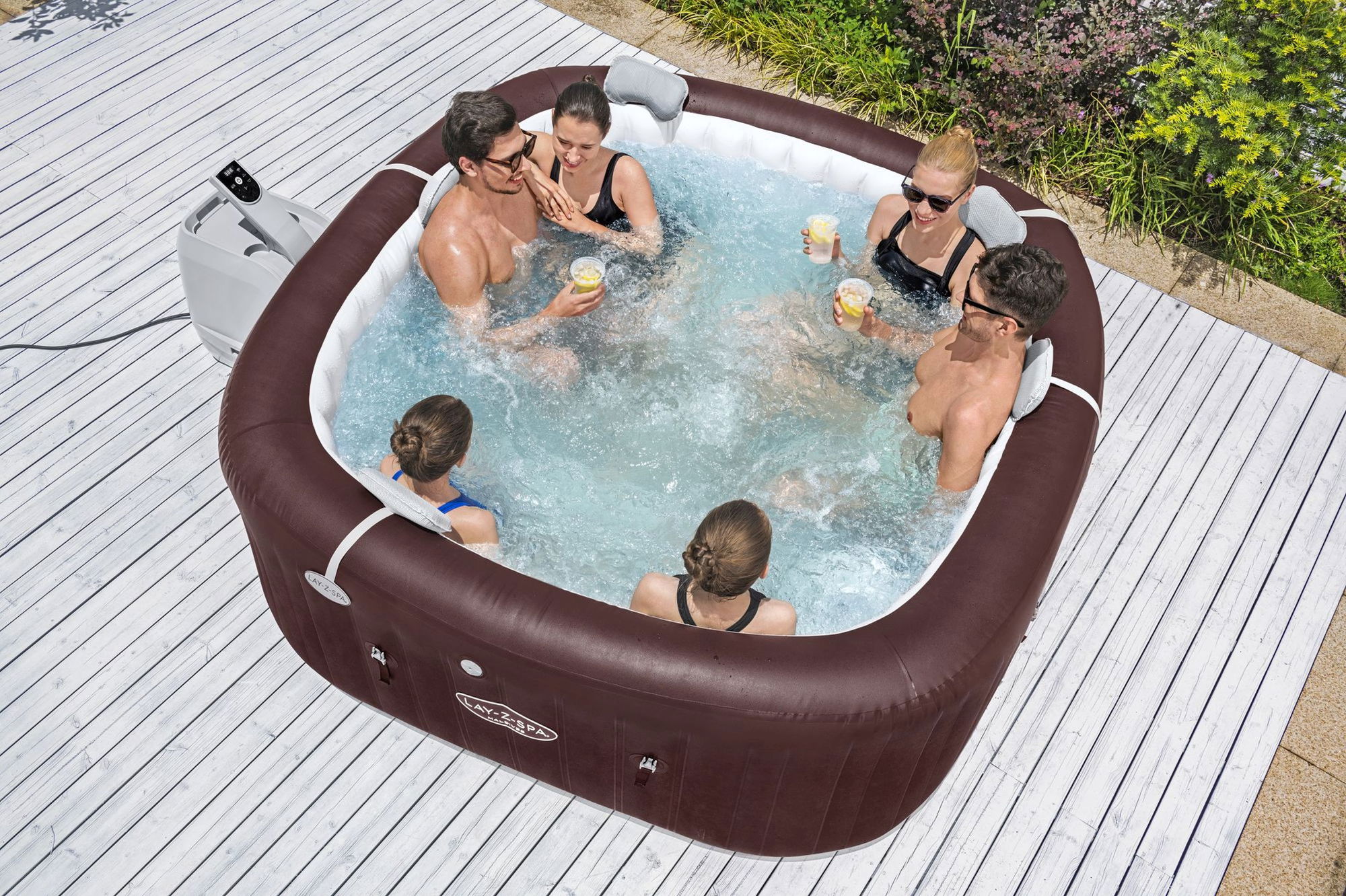 Bestway LAY-Z-SPA Maldives HydroJet Pro Whirlpool 7 Personen Bestway LAY-Z-SPA Maldives HydroJet Pro Whirlpool 7 Personen