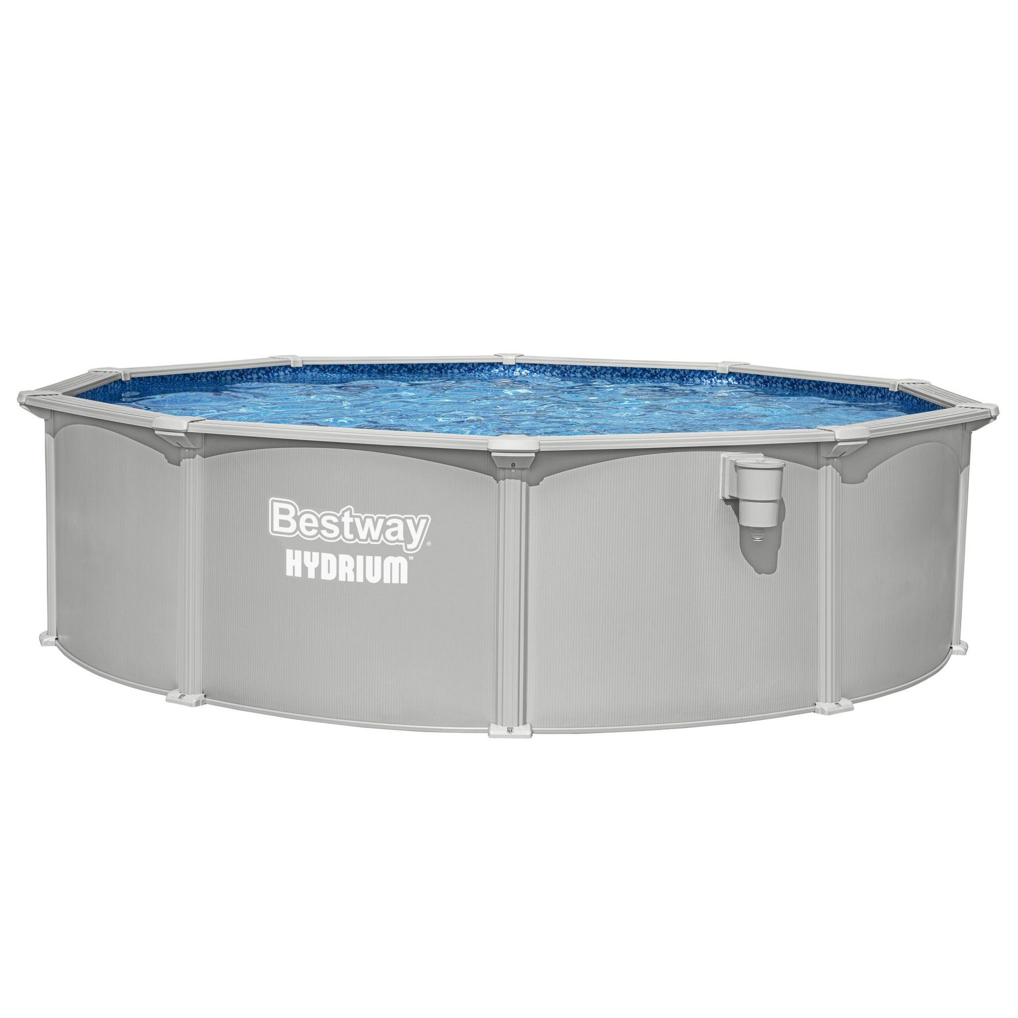 Bestway Hydrium Stahlwandpool Komplett-Set Ø 457 x 122 cm rund Bestway Hydrium Stahlwandpool Komplett-Set Ø 457 x 122 cm rund