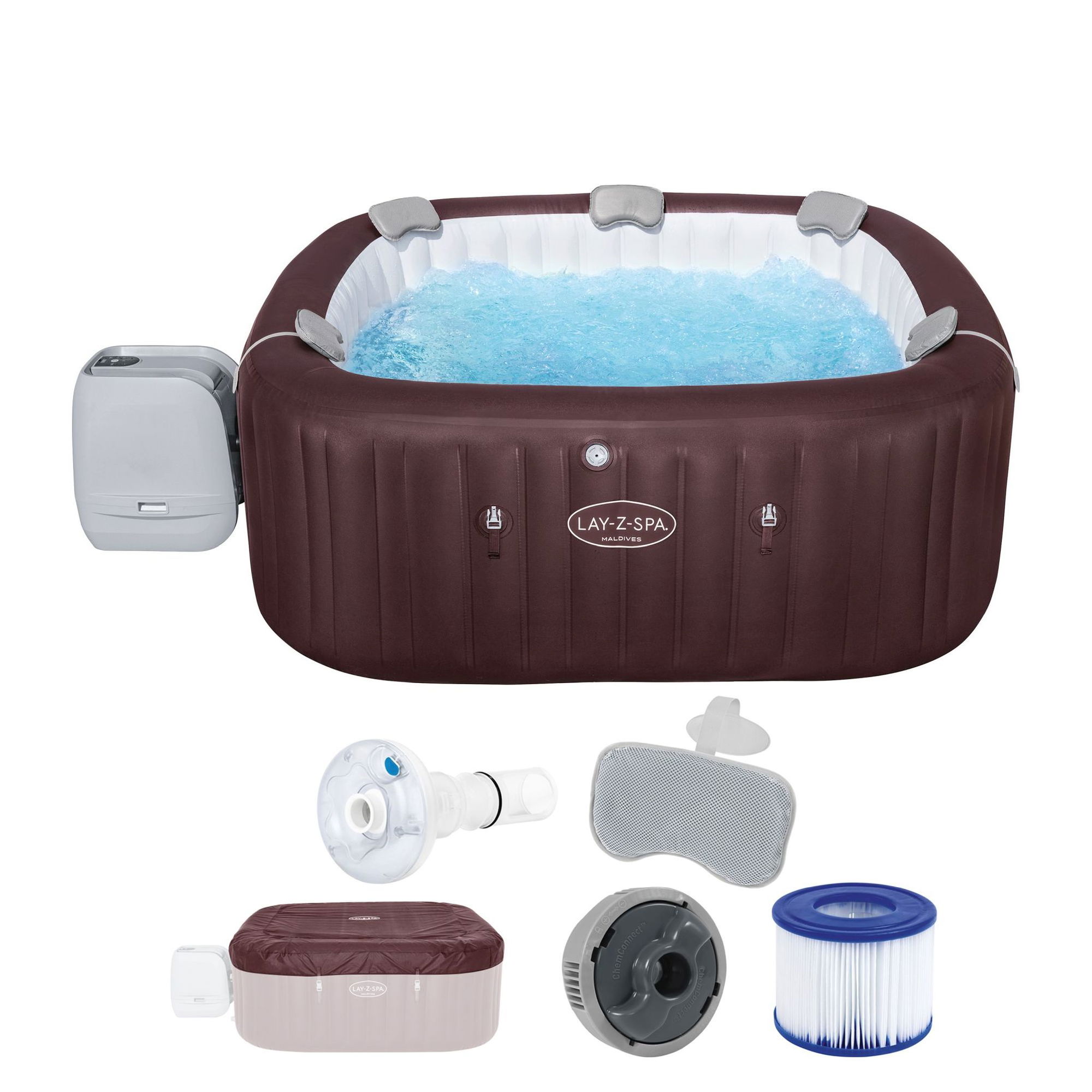 Bestway LAY-Z-SPA Maldives HydroJet Pro Whirlpool 7 Personen Bestway LAY-Z-SPA Maldives HydroJet Pro Whirlpool 7 Personen