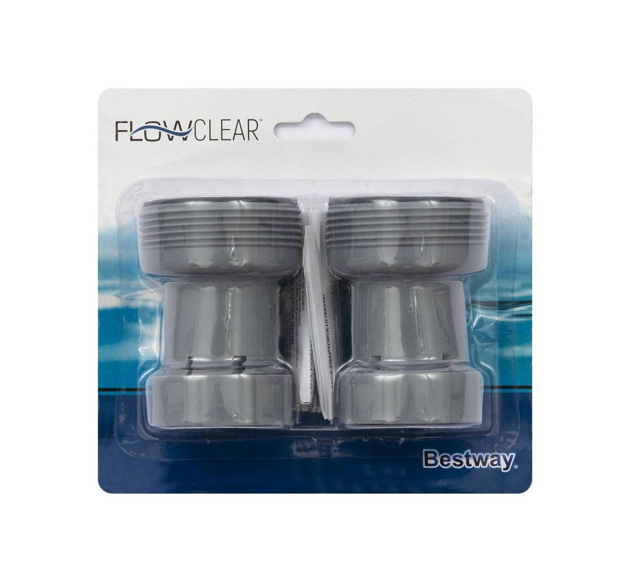 Flowclear Schlauchadapter für 38mm Schläuche auf 32mm Anschlüsse 58236_19