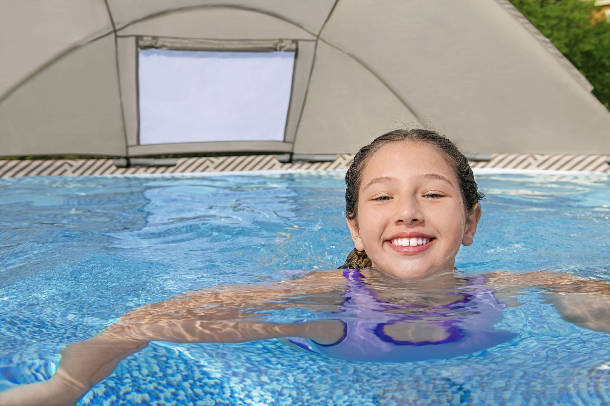 Bestway Steel Pro MAX Frame Pool Komplett-Set Ø 396 x 107 cm Bestway Steel Pro MAX Frame Pool Komplett-Set Ø 396 x 107 cm