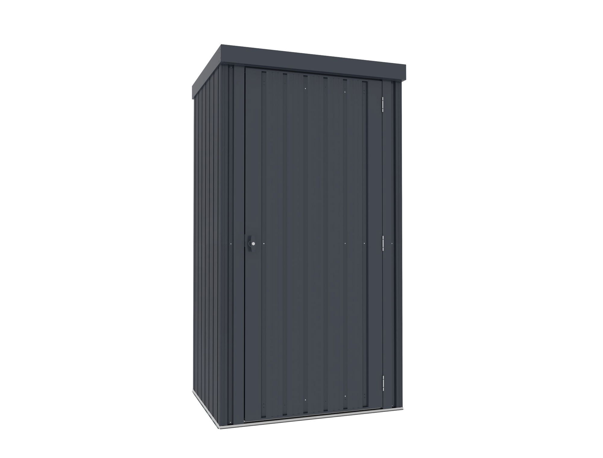 Geräteschrank Marburg 0,75m² Grundfläche anthrazit, Metallgeräteschuppen