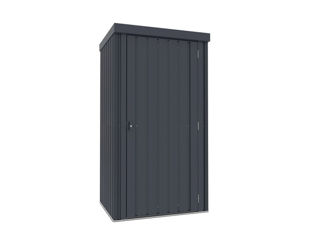 Geräteschrank Marburg 0,75m² Grundfläche anthrazit, Metallgeräteschuppen Geräteschrank Marburg 0,75m² Grundfläche anthrazit, Metallgeräteschuppen