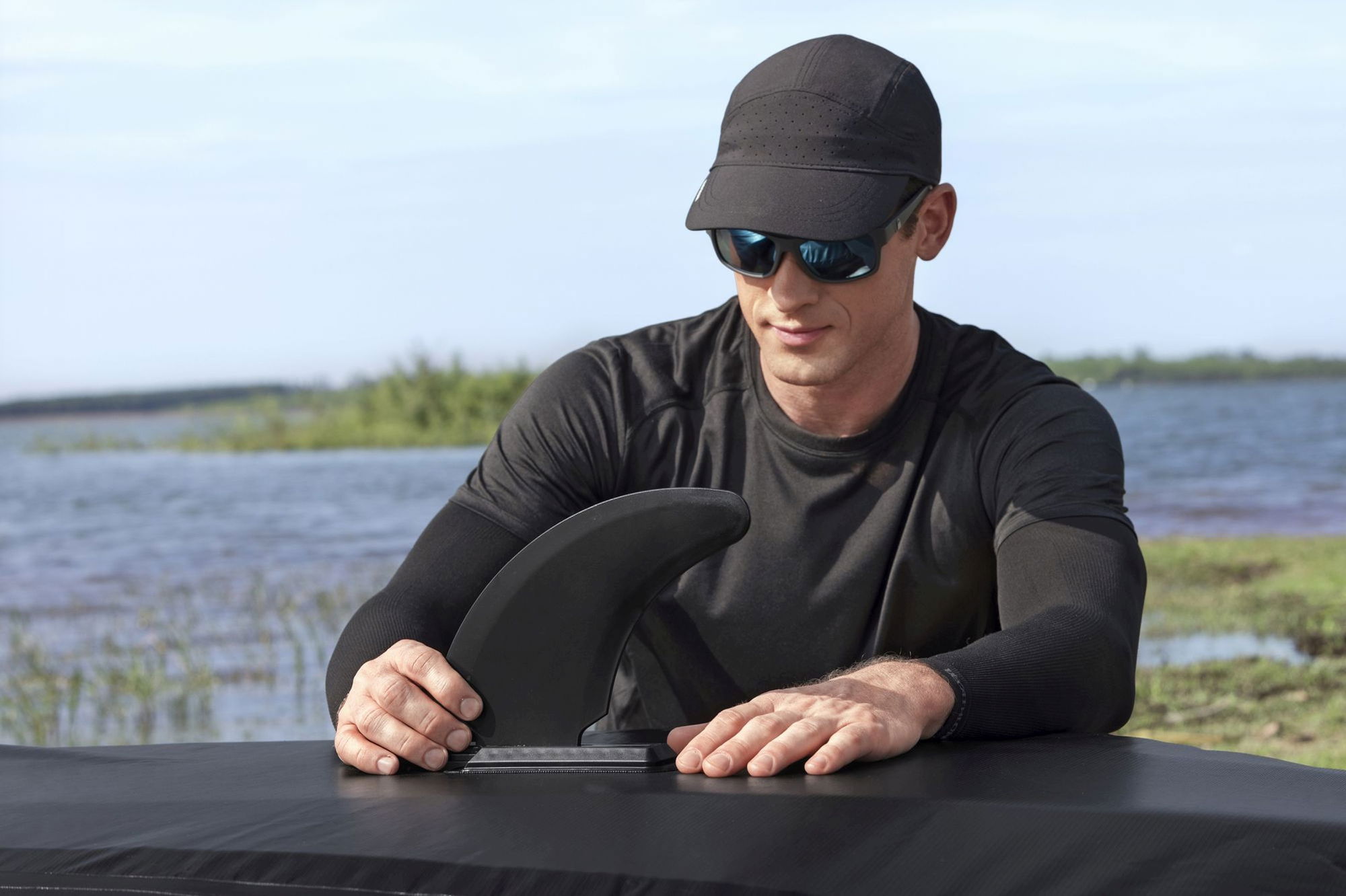 Bestway Angler Elite Kajak für 1 Person mit Sitz, Paddel, Pumpe