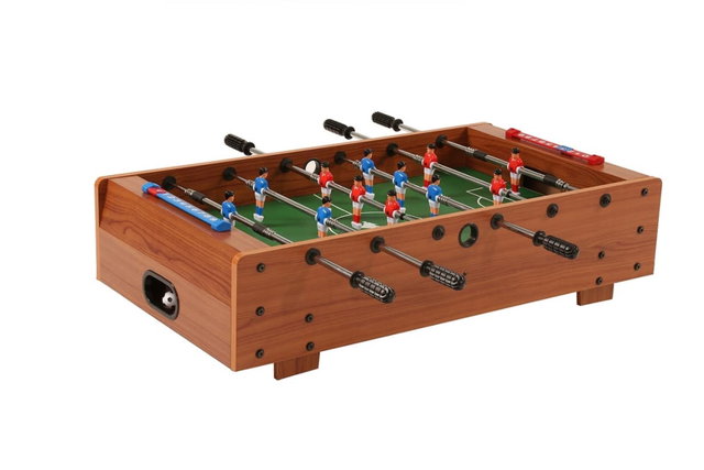 Tischkicker mit Teleskopstangen, Minikicker, Tischauflage Tischkicker mit Teleskopstangen, Minikicker, Tischauflage