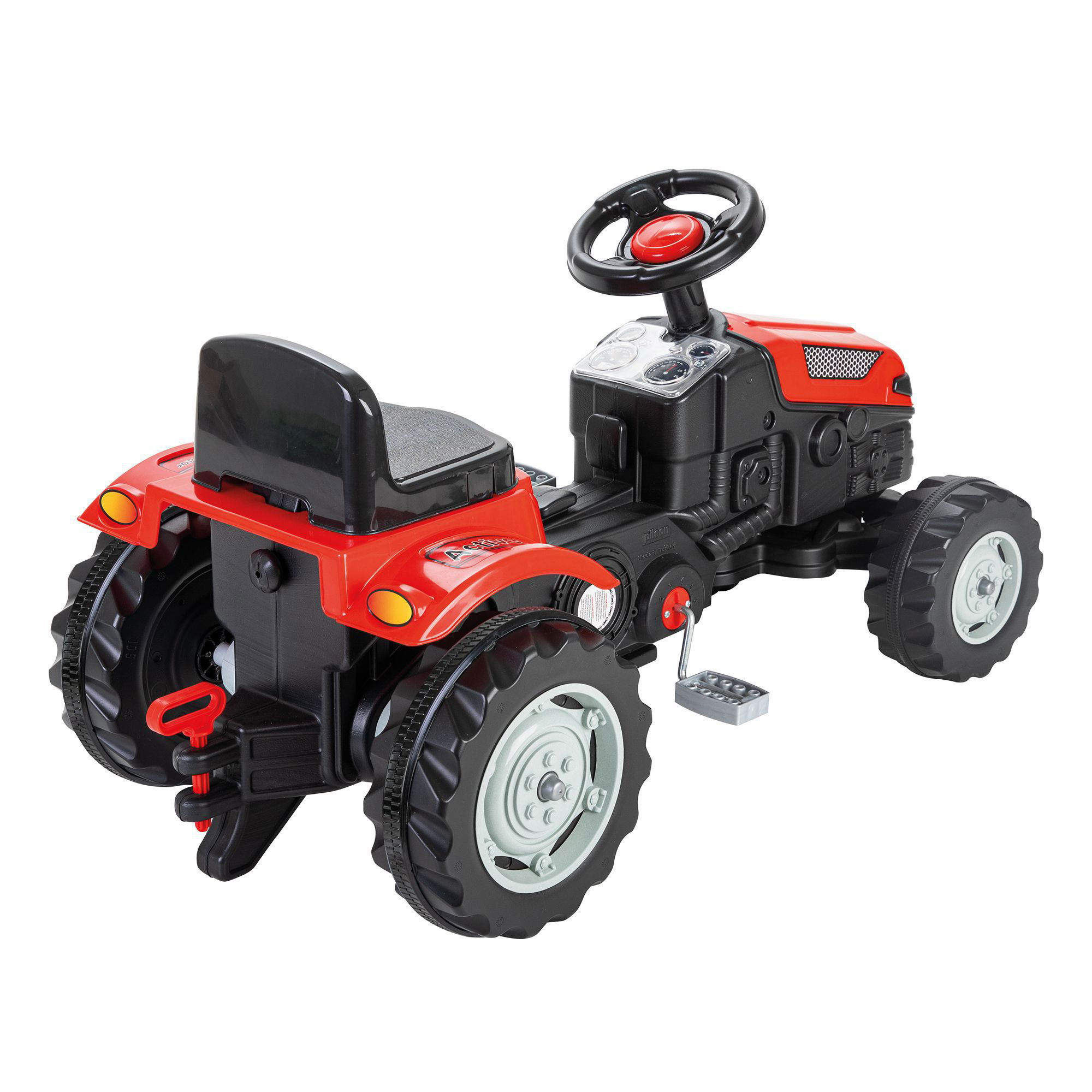 Trettraktor ab 3 Jahre, Traktor zum draufsitzen, Kinder Traktor PI-07314_R Trettraktor ab 3 Jahre, Traktor zum draufsitzen, Kinder Traktor PI-07314_R