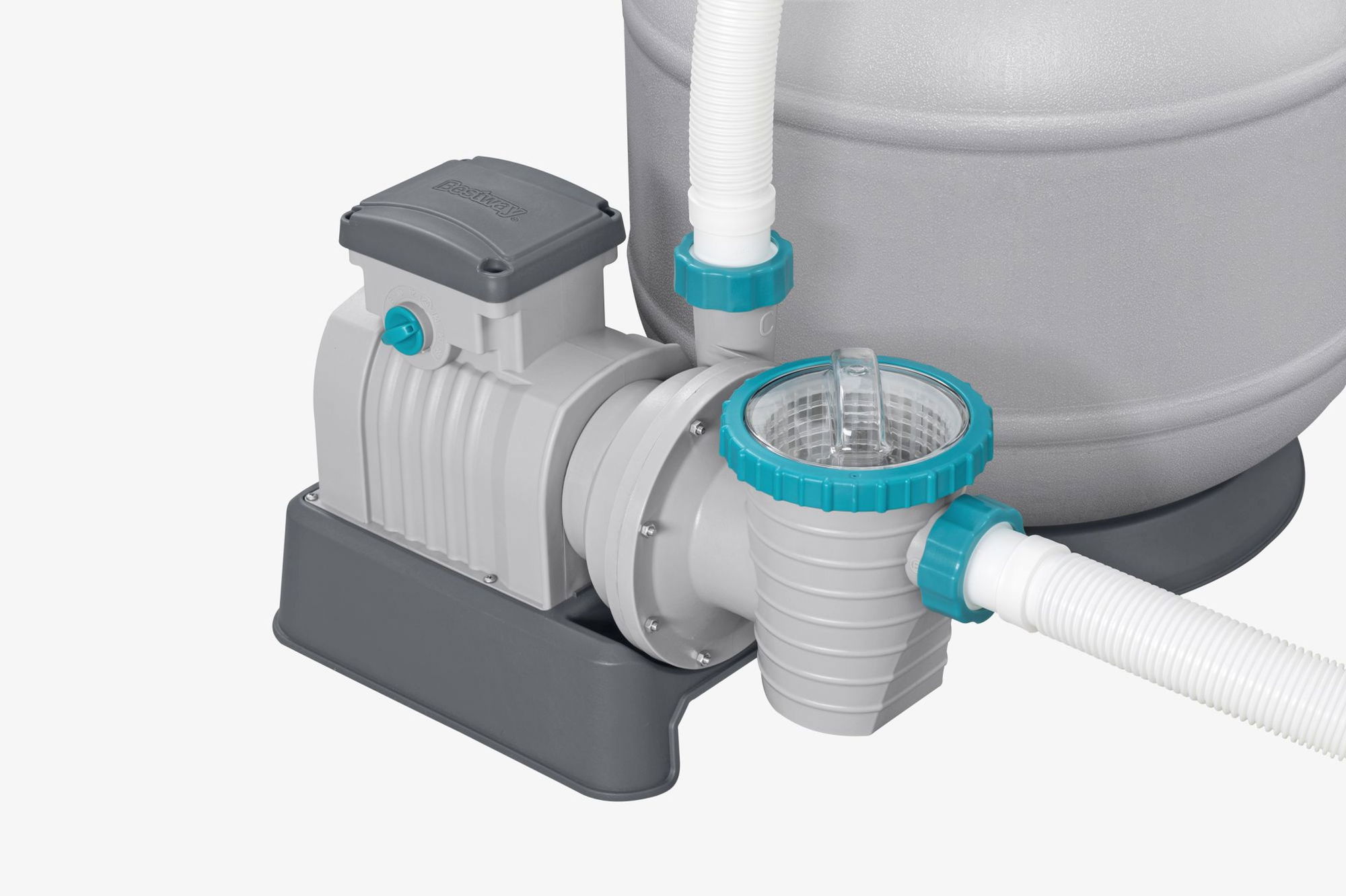 Sandfilteranlage mit Zeitschaltuhr 11.355 lh für große Pools