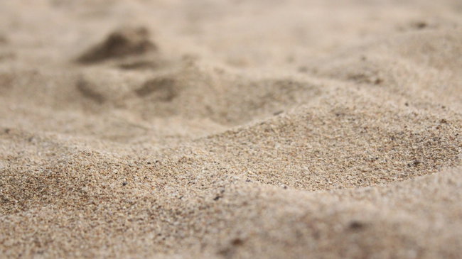 Filtersand-Sandfilteranlage einfach nur sand