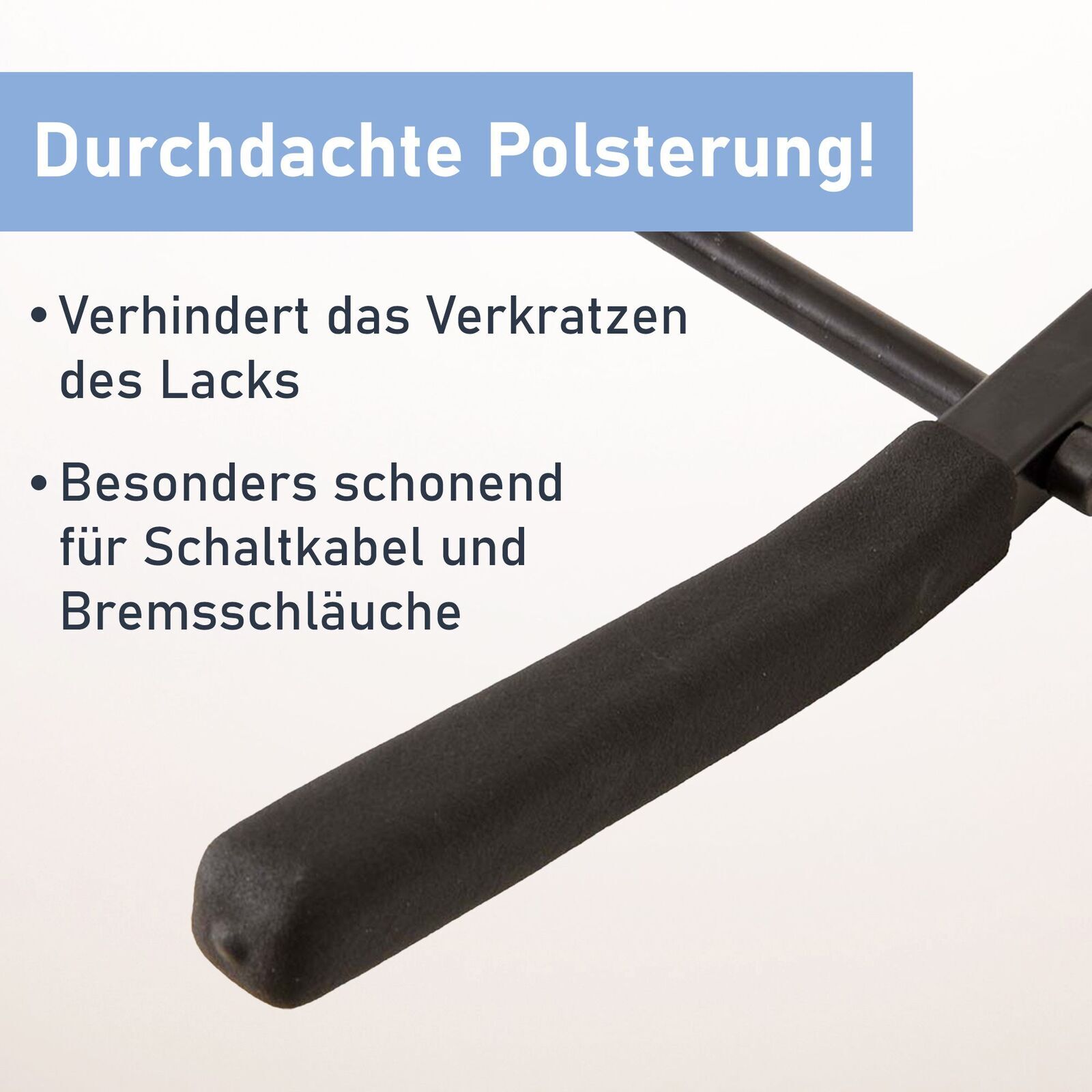 Fahrrad Wandhalterung mit praktischem Ablagenetz, Fahrradhalter mit 20 kg Tragkraft, klappbar TN002